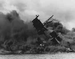 who was to blame for the bombing of pearl harbor writework the uss arizona bb 39 burning after the ese attack on pearl harbor