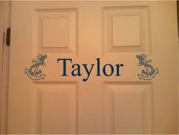 Personalized Name Anchor Wall Art