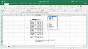 text in excel 2016