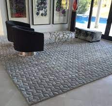 handmade rugs with diamond cut carving