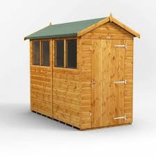 Power Apex Shed 8x4 Garden Sheds