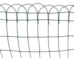 pvc garden fence wire mesh fence