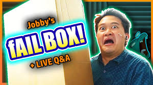 I got a BIG box... [Jobby's fAIL Box! + LIVE Q&A May 2022] - YouTube