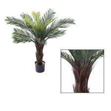 Potted Artificial Cycas Palm Tree