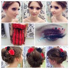 moulin rouge makeup hair and costume