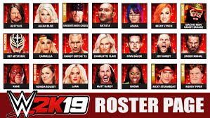 You're 9, and you're watching the wwe back in the. Wwe 2k19 Roster All 252 Superstars Raw Smackdown Live Nxt Legends Women Dlc