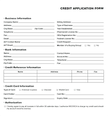Customer Application Form Template Flybymediaco 124306585036
