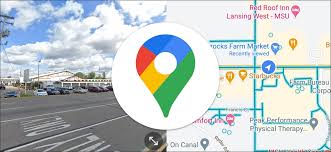 google maps street view on split screen