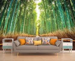 Trees Wall Art Bamboo Wall Mural