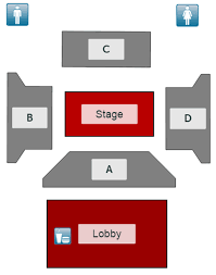 Seating Chart Comtra Theatre