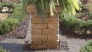 Patio Blocks Brick Columns