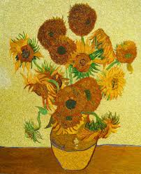 Sep 06, 2019 · secrets of the two unknown van gogh sunflowers subscribe to the art newspaper's digital newsletter for your daily digest of essential news, views and analysis from the international art world. Vase With Fifteen Sunflowers Van Gogh Beautiful Handmade Silk Embroidery Art 86072 Http Www Qu Sunflower Wall Art Van Gogh Paintings Van Gogh Sunflowers