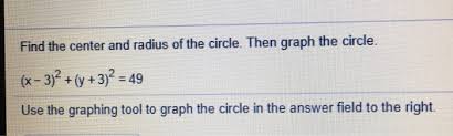 Form The Equation Of The Circle Chegg