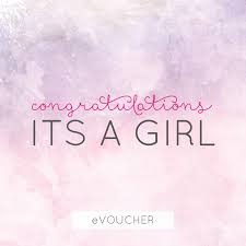 Evoucher Instant Online Delivery Congratulations Its A Girl