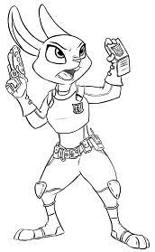 Print zootopia coloring pages for free and color our zootopia coloring! Zootopia Coloring Pages Coloringpagesonly Com
