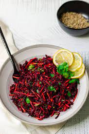 beet and carrot slaw share the e