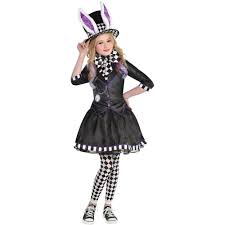 party city dark mad hatter halloween costume for s um 8 10