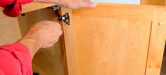 how to remove inset cabinet door hinges