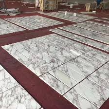 natural white marble stone flooring