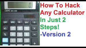 How To Hack Any Calculator In 2 Steps Just For Fun 2
