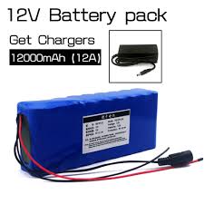 12v12ah Lithium Battery Monitor 12 6v 35w Xenon Lamp Hunting Medical Equipment Batteries Kit 12 V 3a Charger