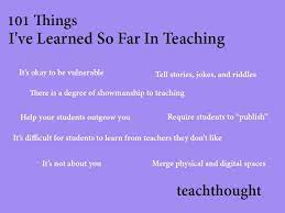 teaching tips 101 things i ve learned