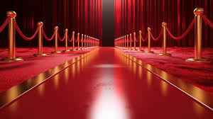red carpet for premieres in high