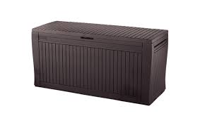 Comfy Brown 70 Gallon Storage Deck Box
