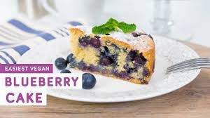 Looking for a dessert with all the taste, but fewer calories? Easy Vegan Blueberry Cake Exceedingly Vegan