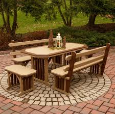 Mission Amish Outdoor Dining Set