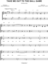 Free sheet music created date: Take Me Out To The Ball Game Sheet Music 25 Arrangements Available Instantly Musicnotes