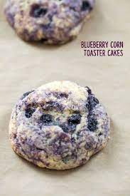 blueberry corn toaster cakes recipe