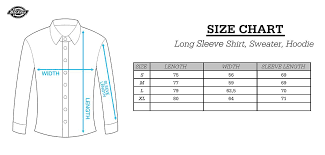 Size Guide Dickies Indonesia