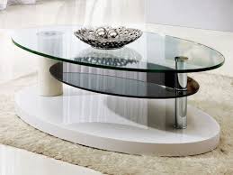 Oval Coffee Tables Glass Coffee Table