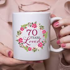 70th birthday gifts for women 70