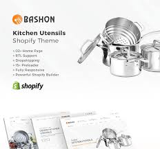 Shopify dropshipping appsimplify your shopify ecommerce journey. Bashon Kitchen Utensils Shopify Theme Templatemonster