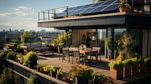 Premium Ai Image The Roof Deck Of The