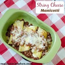 string cheese manicotti real mom
