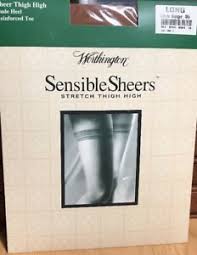 Details About Worthington Taupe Thi Thigh Hi Stockings Size Long Tall
