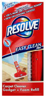 resolve easy clean pro carpet cleaner
