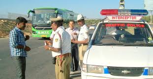 broke traffic rules in karnataka pay