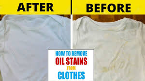 how to remove old oil stains from your