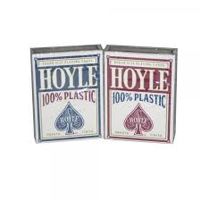 Get it as soon as thu, aug 19. Us Playing Card Co Hoyle Red And Blue Poker Sized 100 Plastic Playing Cards 2 Deck Set