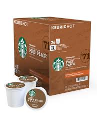 Enjoy a delicious starbucks blonde k cup in the convenience of your 7 reviews |. Starbucks Single Serve Coffee K Cup Pike Place Carton Of 24 Office Depot