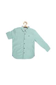 Allen Solly Junior Shirts Tees Allen Solly Blue Shirt For Boys At Allensolly Com