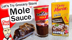 mole sauce from the grocery