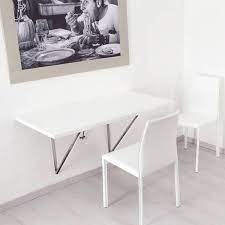 Wall Mounted Folding Table Space