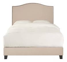flax ii queen upholstered bed badcock