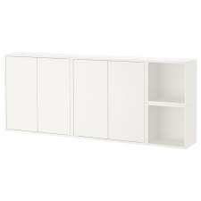 Great savings & free delivery / collection on many items. Eket White Wall Mounted Cabinet Combination 70 X175 X25 X70 Cm Ikea