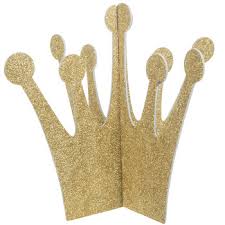 Gold Glitter Paper Crowns Hobby Lobby